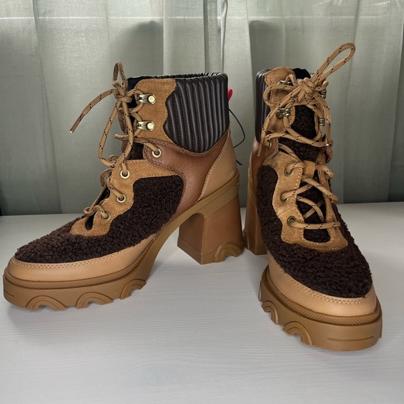 Sorel Women’s Brex Heel Cozy Lace Waterproof Boot Size 9.5 NEW - Picture 4 of 14